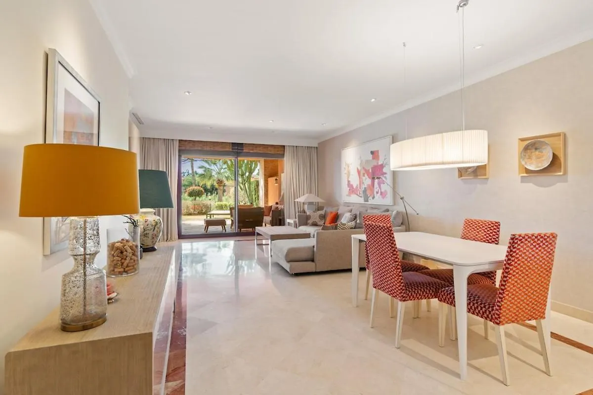 Apartment With A Garden Near The Sea In Gran Bahia De Marbella Spain