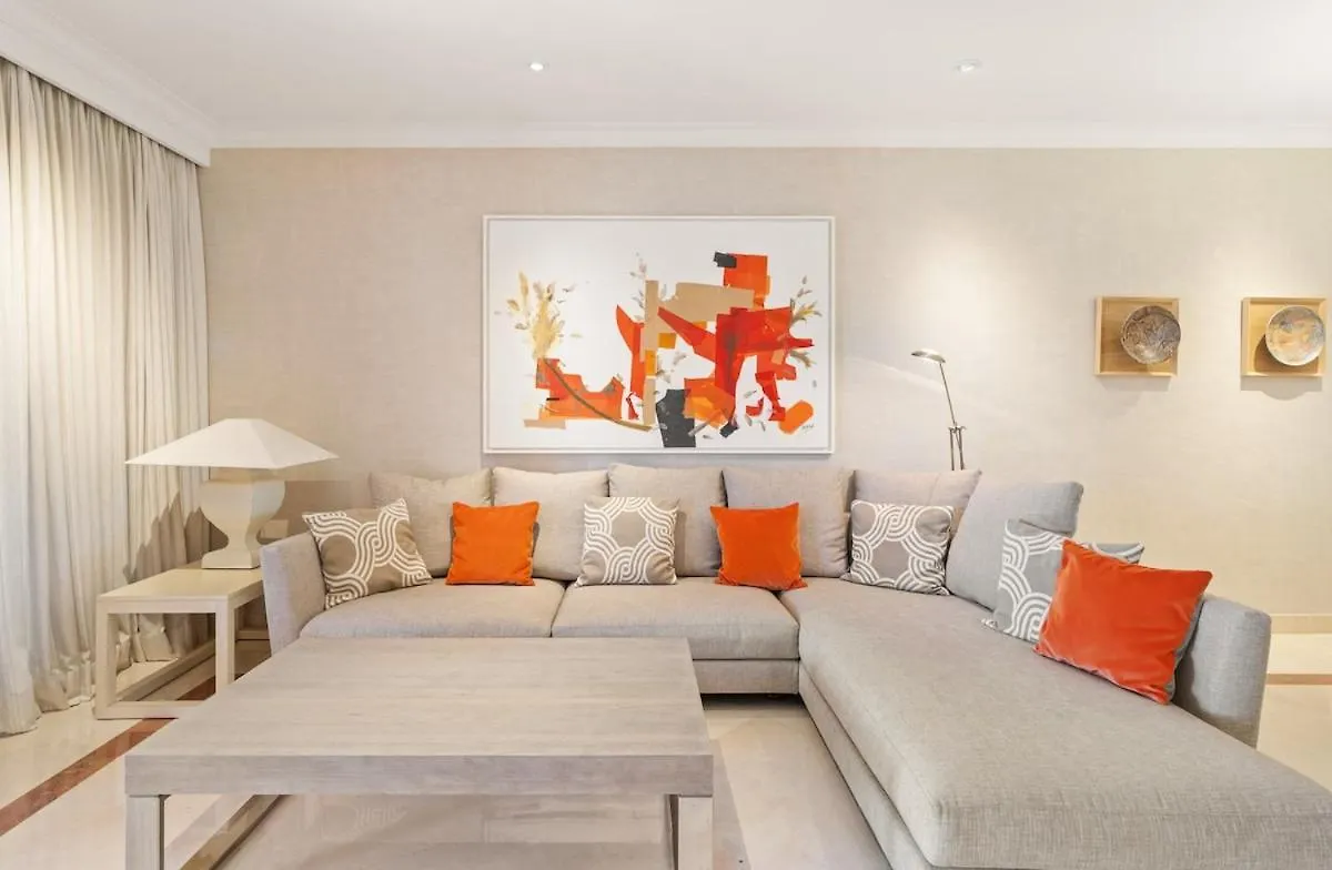 Apartment With A Garden Near The Sea In Gran Bahia De Marbella