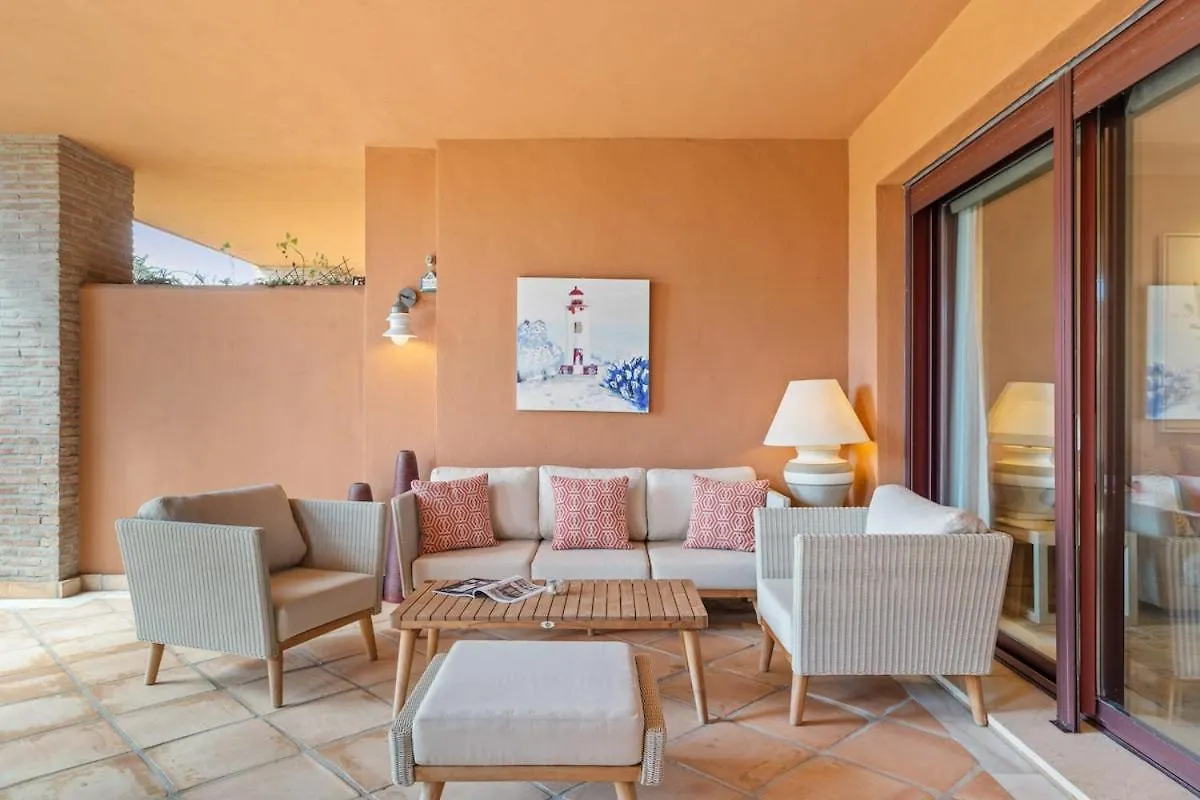 Apartment With A Garden Near The Sea In Gran Bahia De Marbella